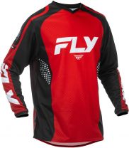 Dres F-16, FLY RACING - USA 2026 (červená/čierna/biela)