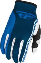 Rukavice LITE, FLY RACING - USA 2026 (modrá/biela)