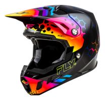 Prilba FORMULA CC TEKTONIC, FLY RACING (čierna/žltá/ružová)