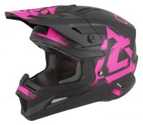 CASSIDA Prilba Cross Cup 2 Crew, (čierna matná/ružová fluo) 2026