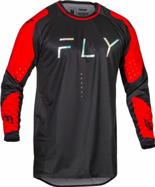  dres EVOLUTION DST. FLY RACING - USA 2024 (černá/červená)